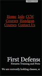 Mobile Screenshot of firstdefensesolutions.com